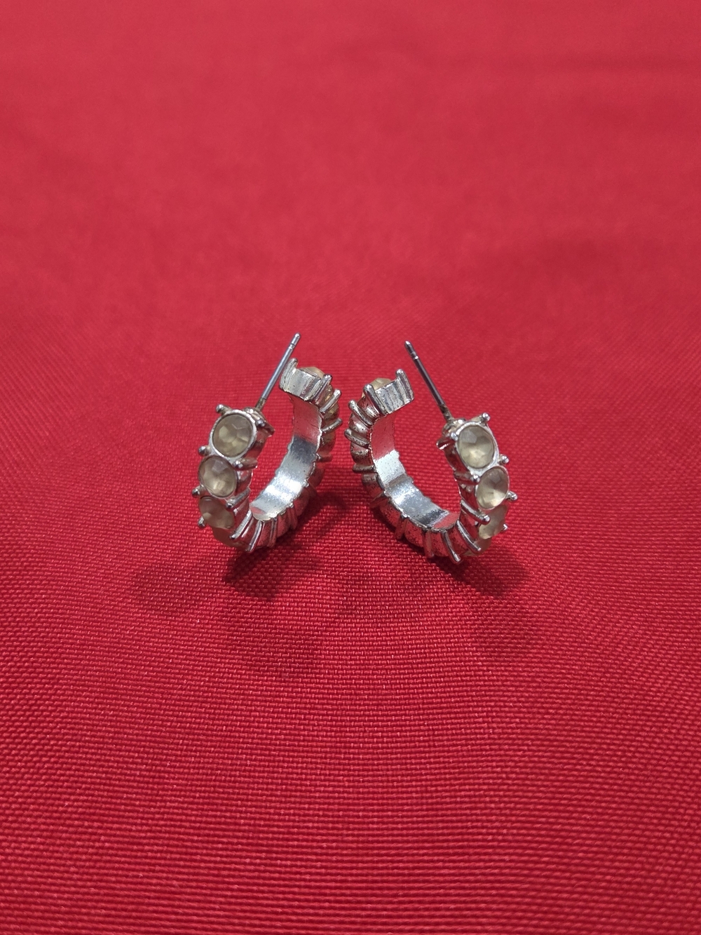 Silver Hoop Earrings